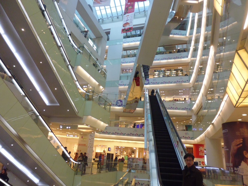 un des centre commercial de Xidan